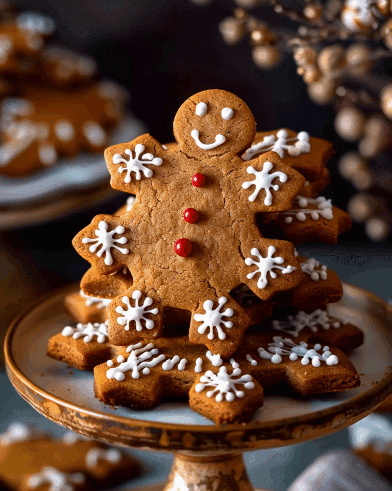 Pumpkin Spice Gingerbread Cookies