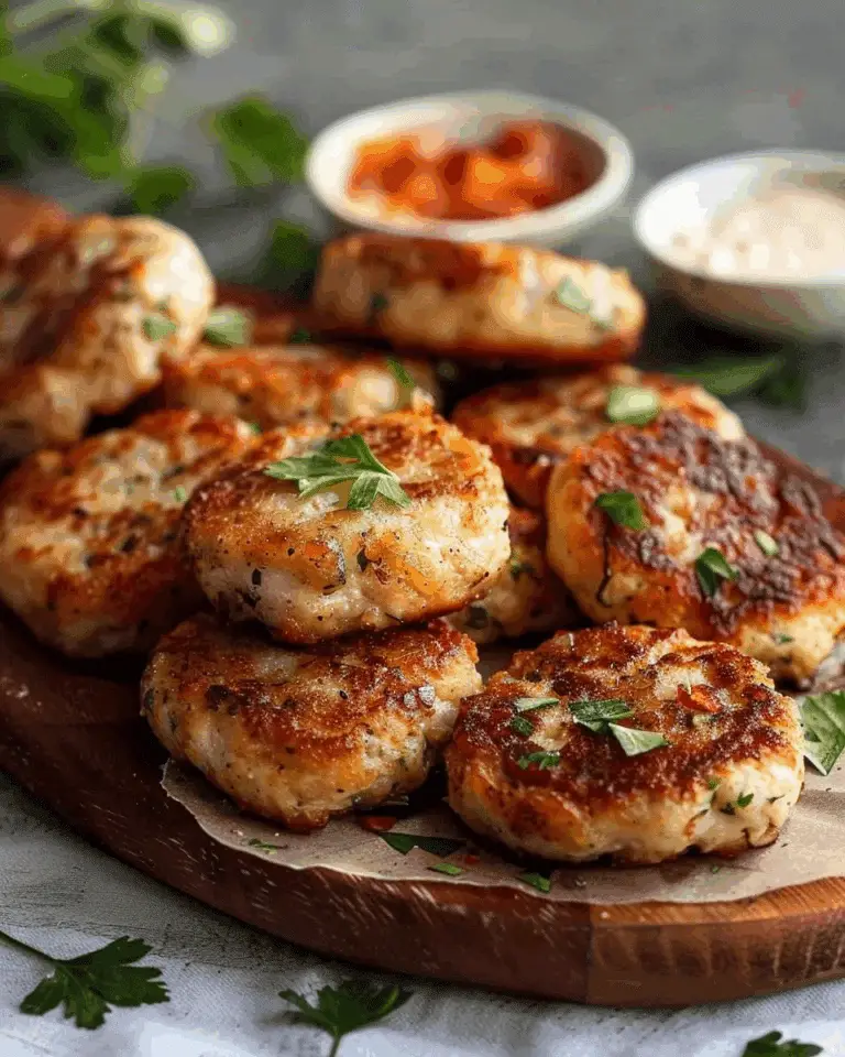 Chicken Rissoles