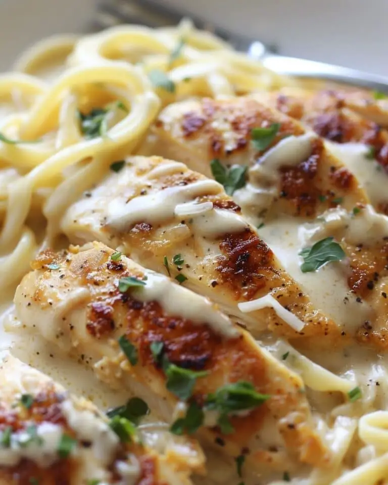 Cheesy Cajun Alfredo Chicken