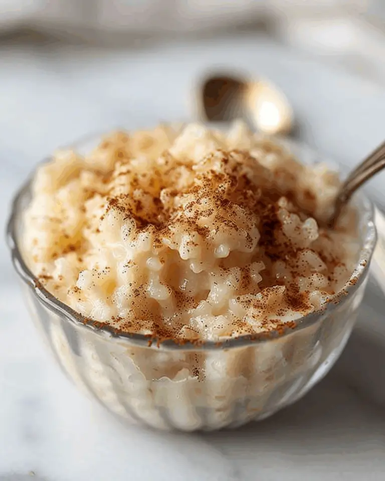 Fashioned Rice Pudding