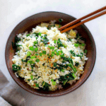 Garlic Bok Choy Rice