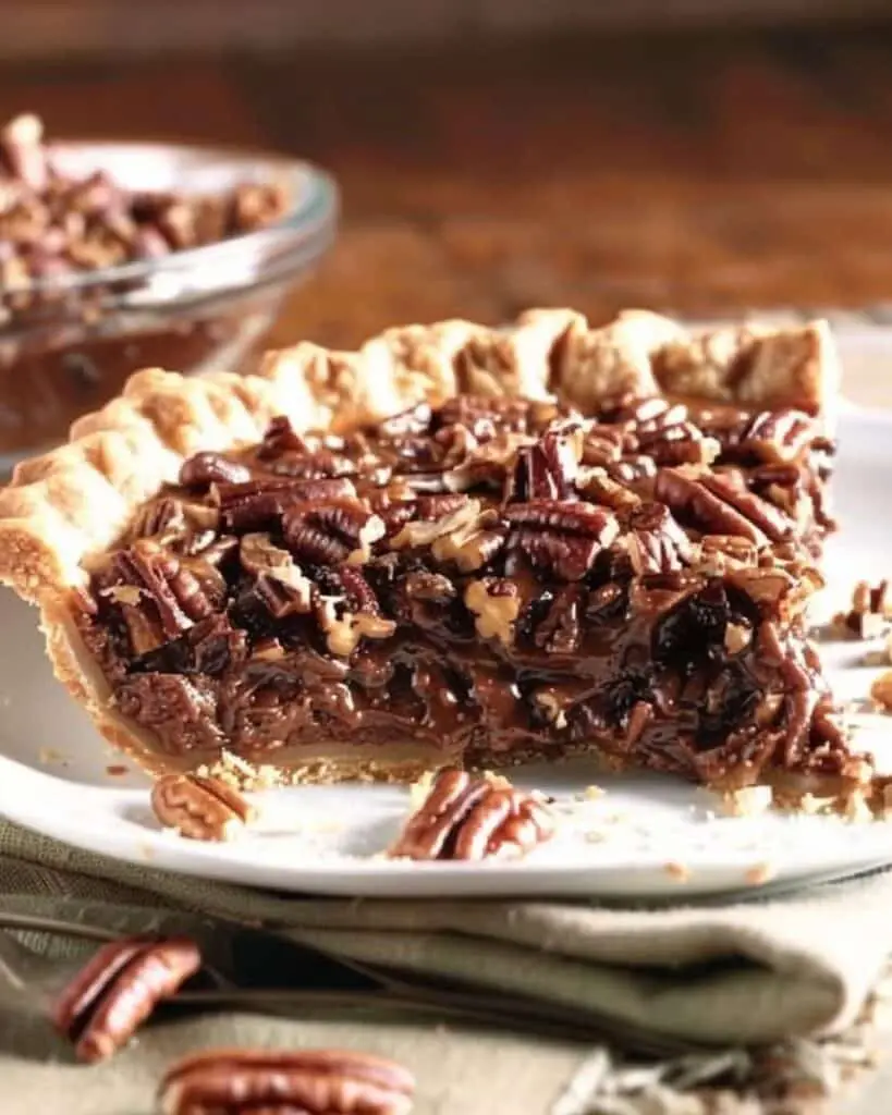 No-Bake German Pecan Chocolate Pie