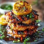 Hawaiian Huli Huli Chicken Stack