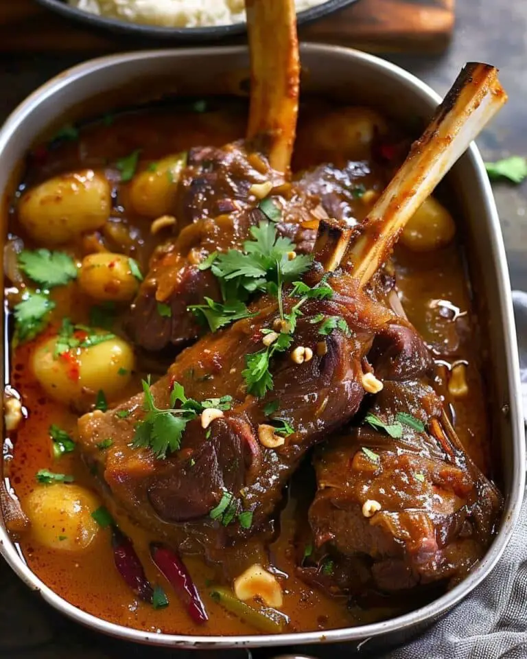 Lamb Shanks Massaman Curry
