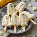 Ghostly Banana Pops