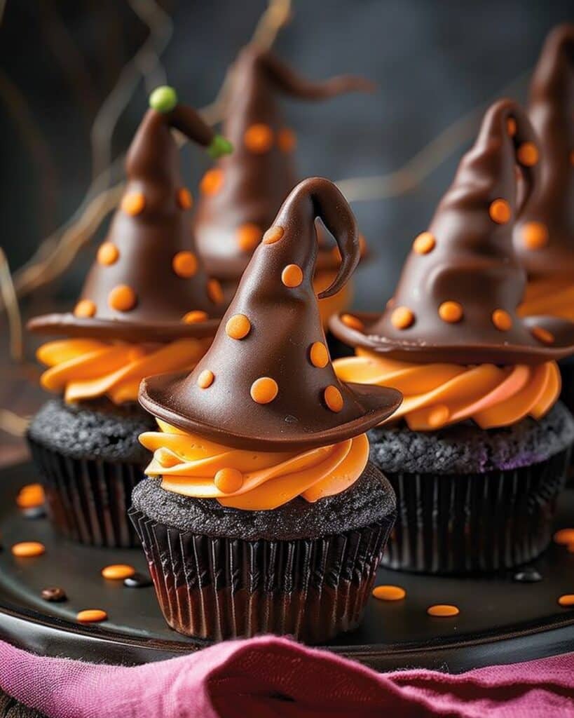 Witch Hat Cupcakes