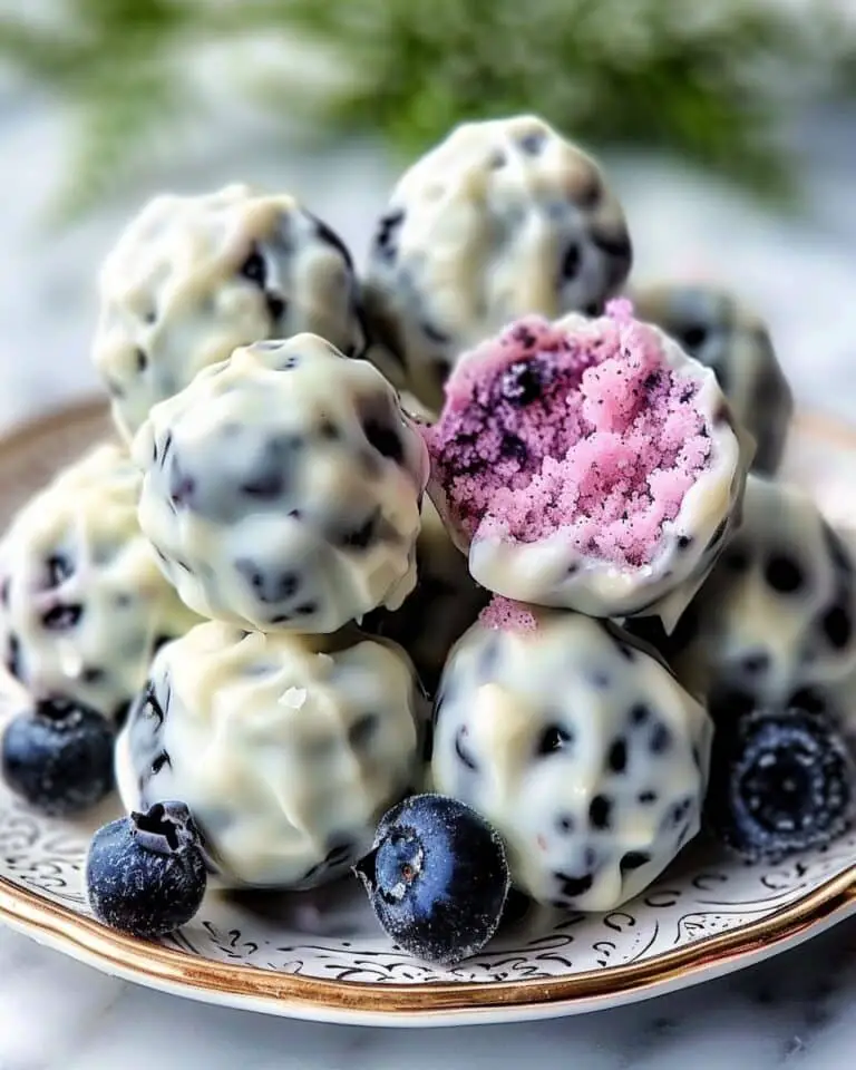 Keto Blueberry Yogurt Protein Bites