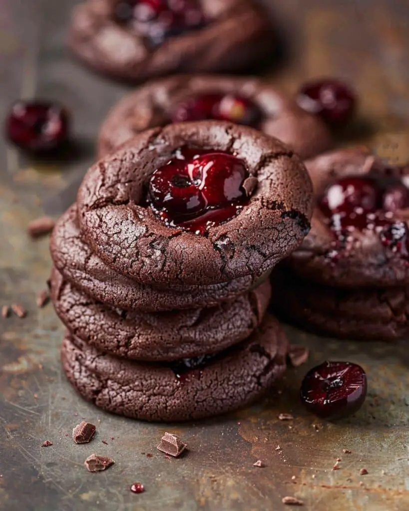 Chocolate Cherry Cookies