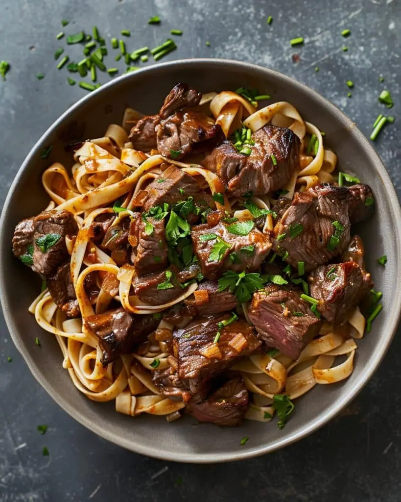 Beef and Noodles