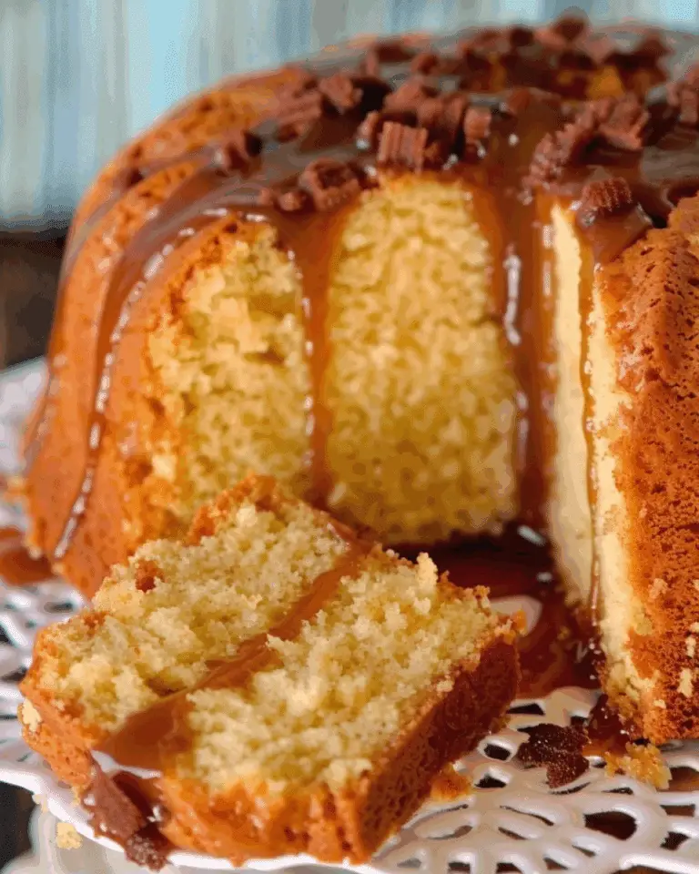 My Granddaddy’s Favorite Brown Sugar Caramel Pound Cake