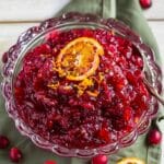Easy Cranberry Orange Relish