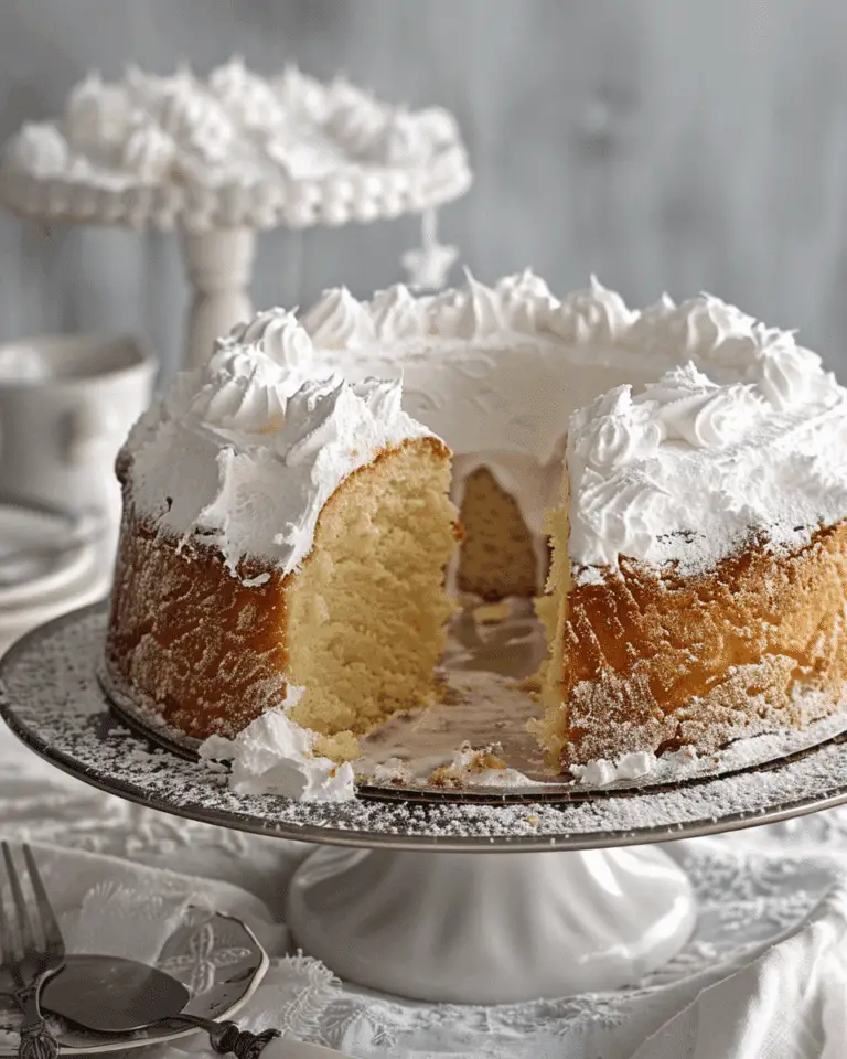 Snowy Bavarian Bliss Cake