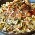 Chicken with Buttered Noodles