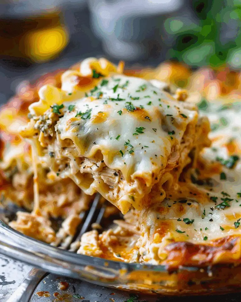 Blackened Chicken Alfredo Lasagna Roll Ups