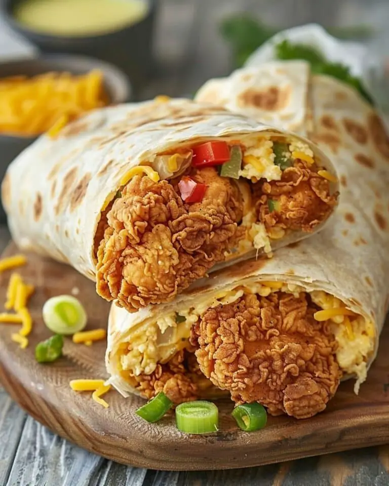 Air Fryer Hot Chicken and Cheese Wraps