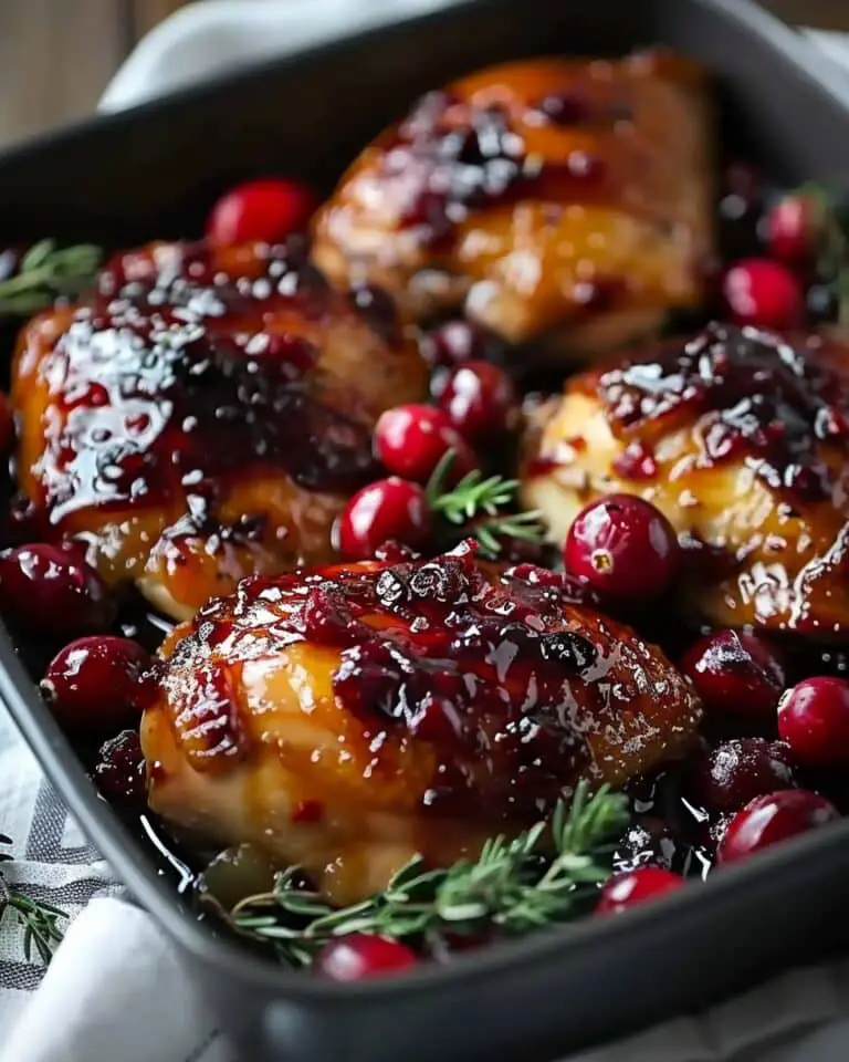 Cranberry Glazed Chicken Recipe