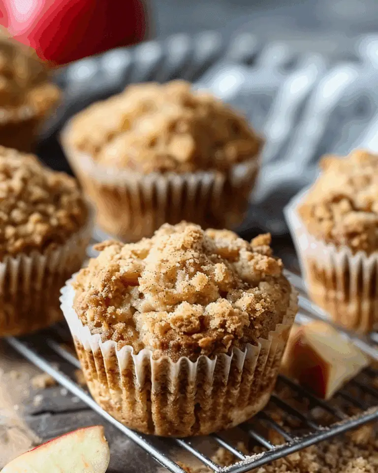 Flourless Apple Cinnamon Muffins