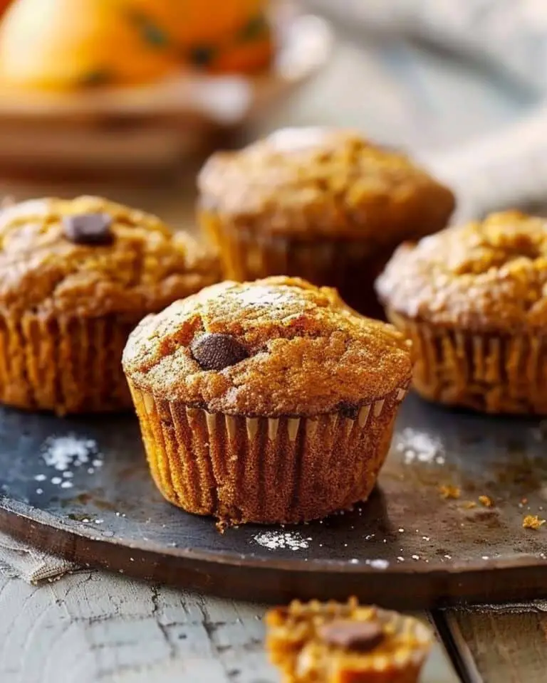 Flourless Pumpkin Muffins