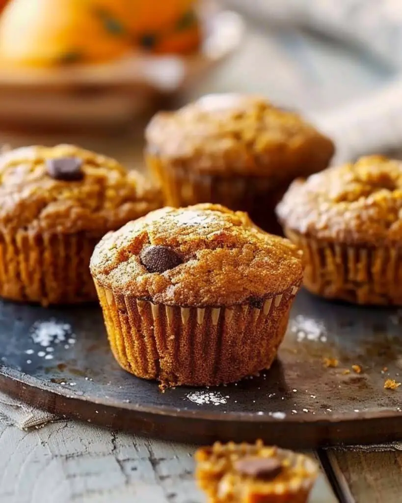 Flourless Pumpkin Muffins