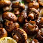 Garlic Butter Roasted Mushrooms