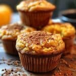Pumpkin Spice Cottage Cheese Protein Muffins