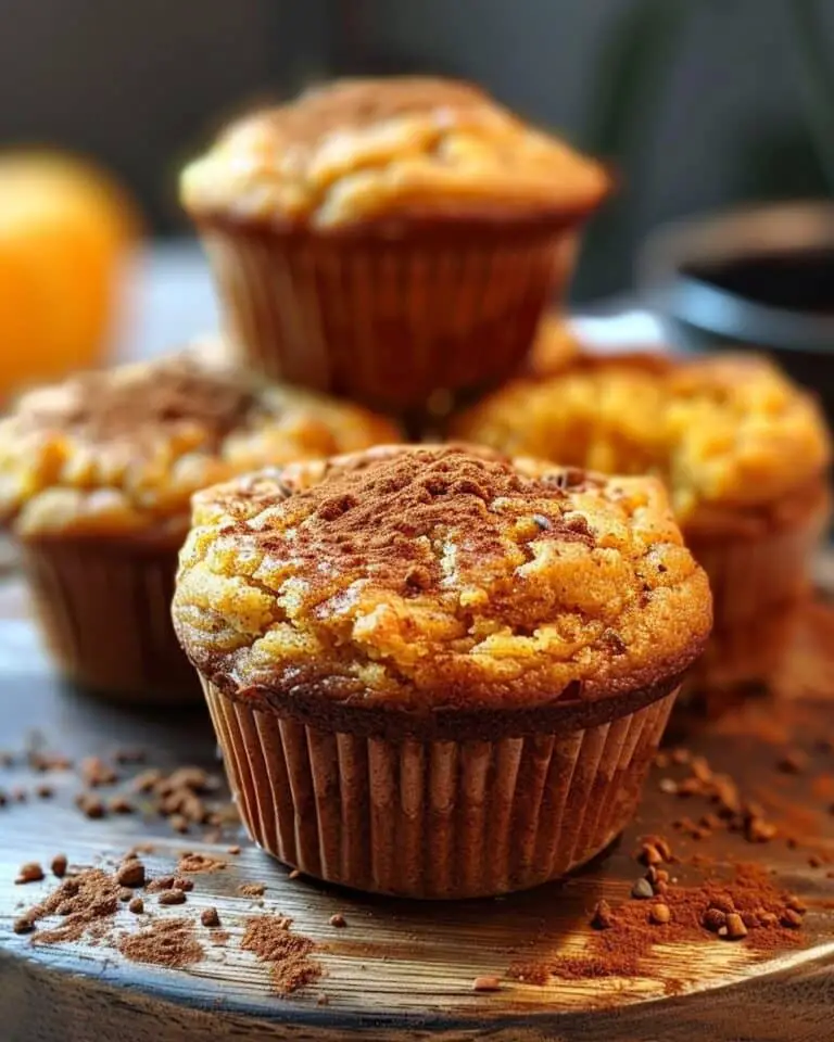 Pumpkin Spice Cottage Cheese Protein Muffins
