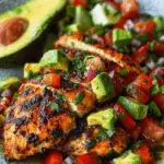 Fiesta Lime Chicken with Avocado Salsa
