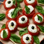 Eyeball Caprese Skewers