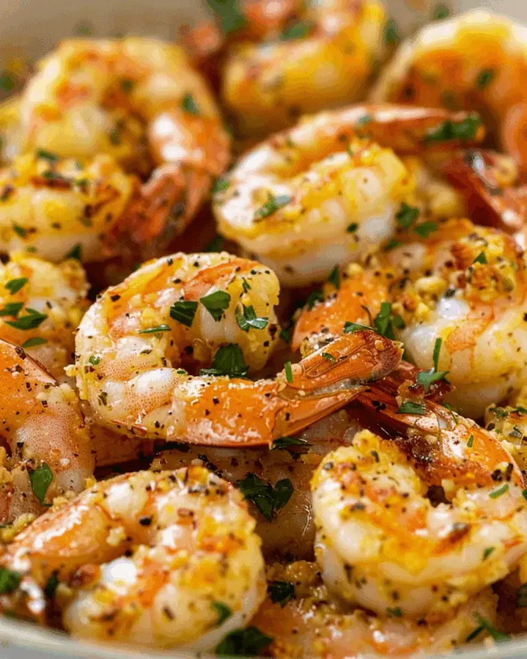 Garlic Parmesan Roasted Shrimp