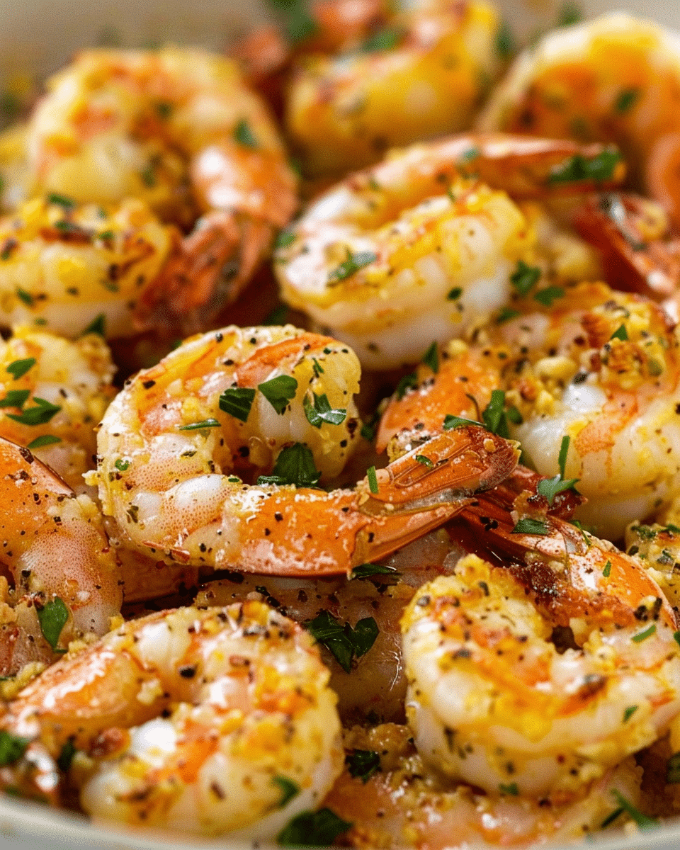 Garlic Parmesan Roasted Shrimp