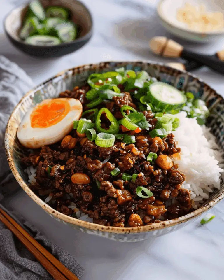 Crispy Beef Rice Bowl