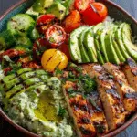 Grilled Chicken Avocado Bowl