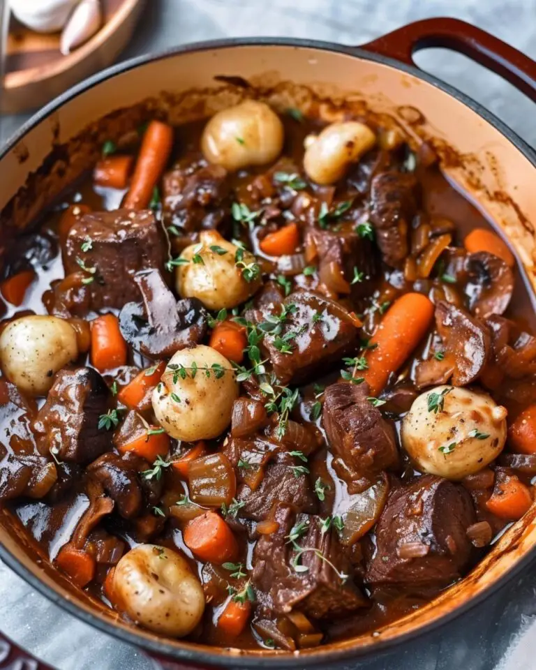 Classic Beef Bourguignon