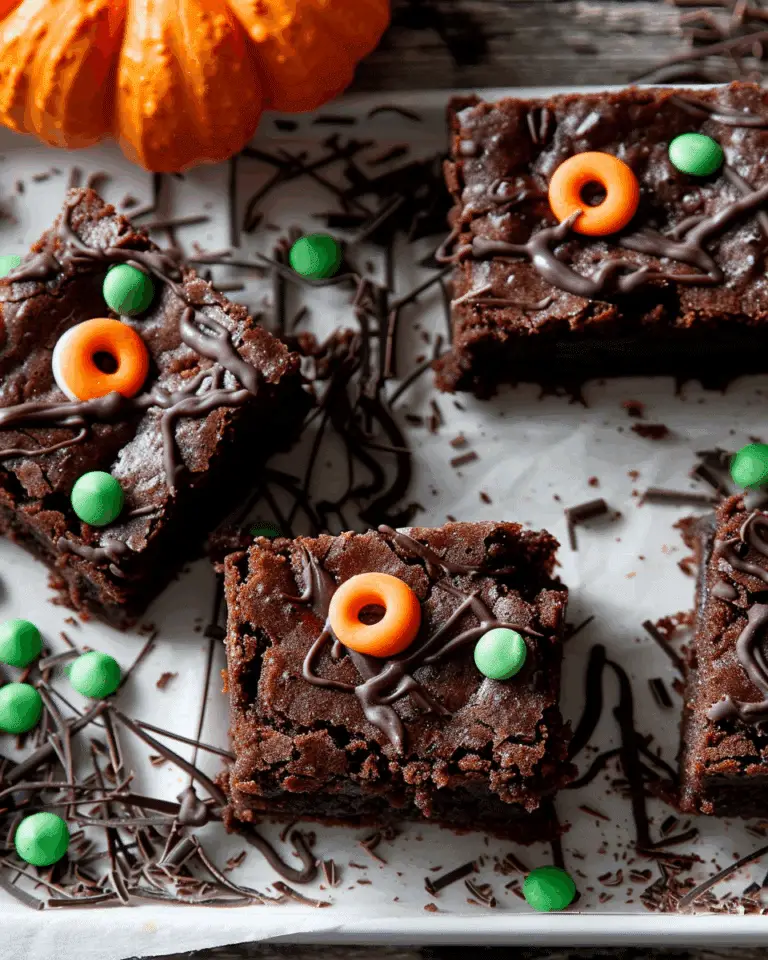 Pumpkin Patch Brownies