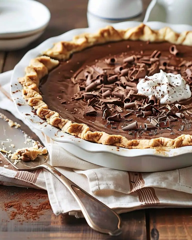 Old Fashioned Chocolate Pie