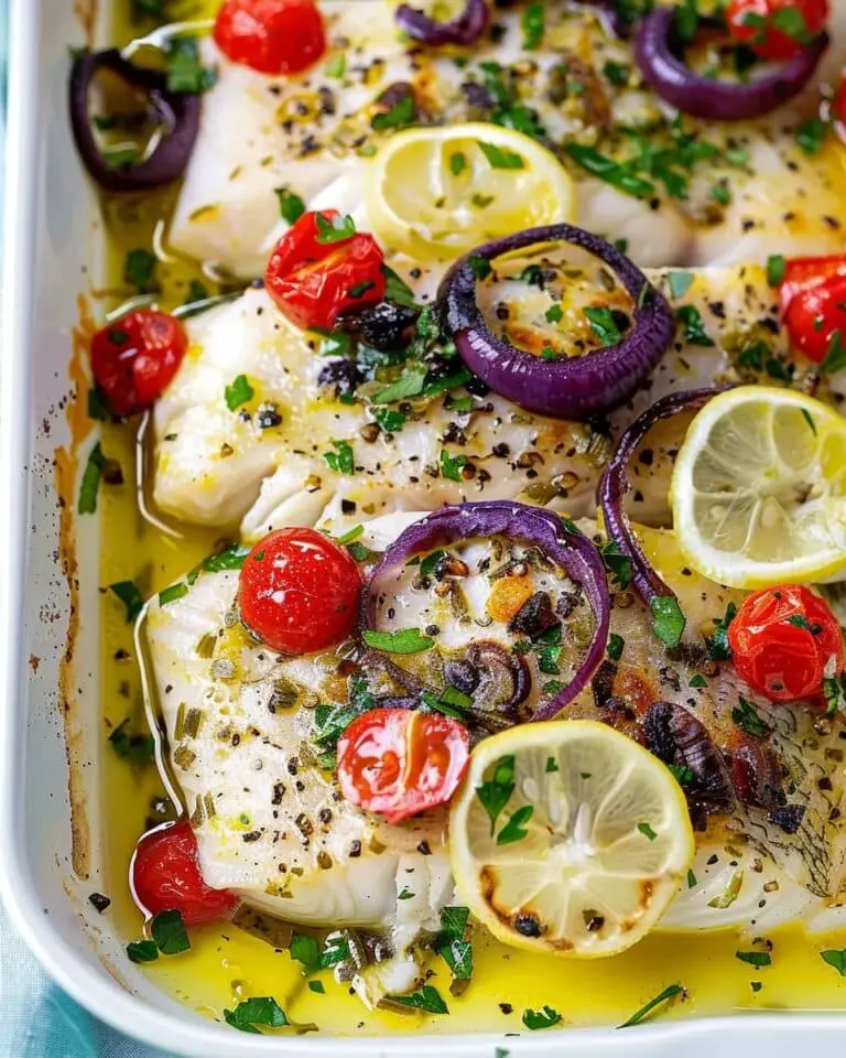 Baked White Fish