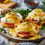 Eggs Benedict with Chicken or Beef