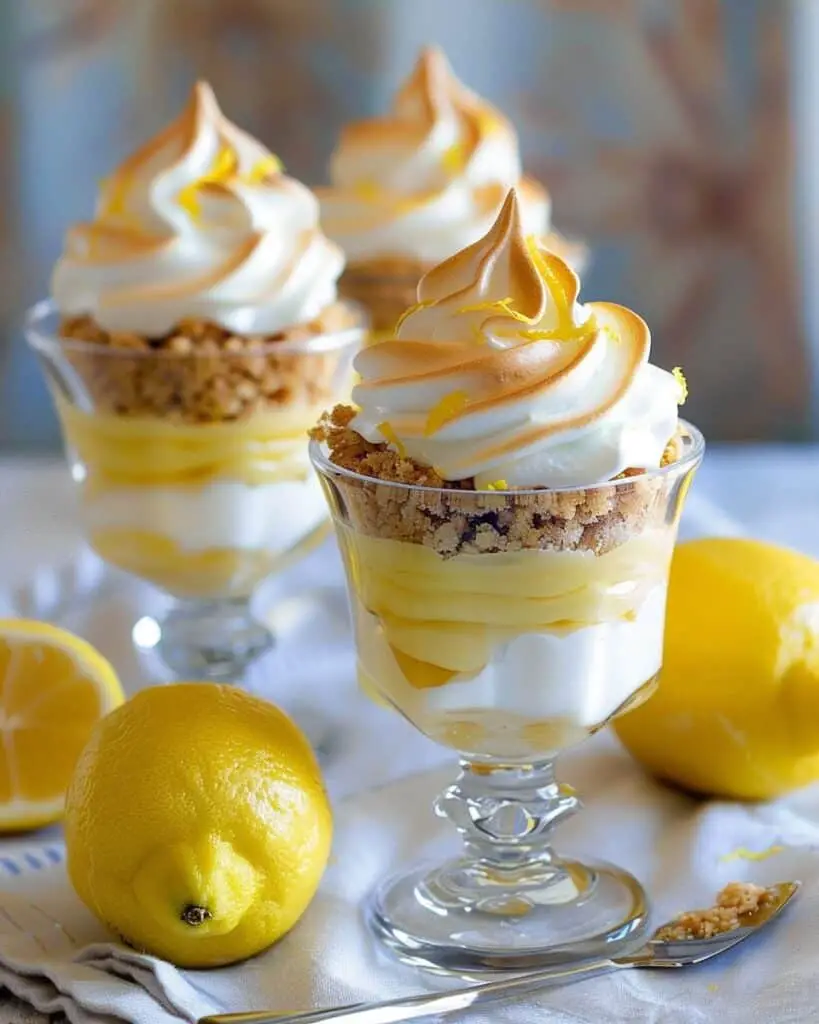 Lemon Meringue Pie Parfaits