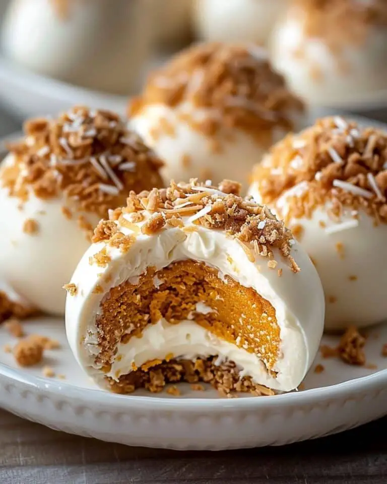 No Bake Pumpkin Cheesecake Balls