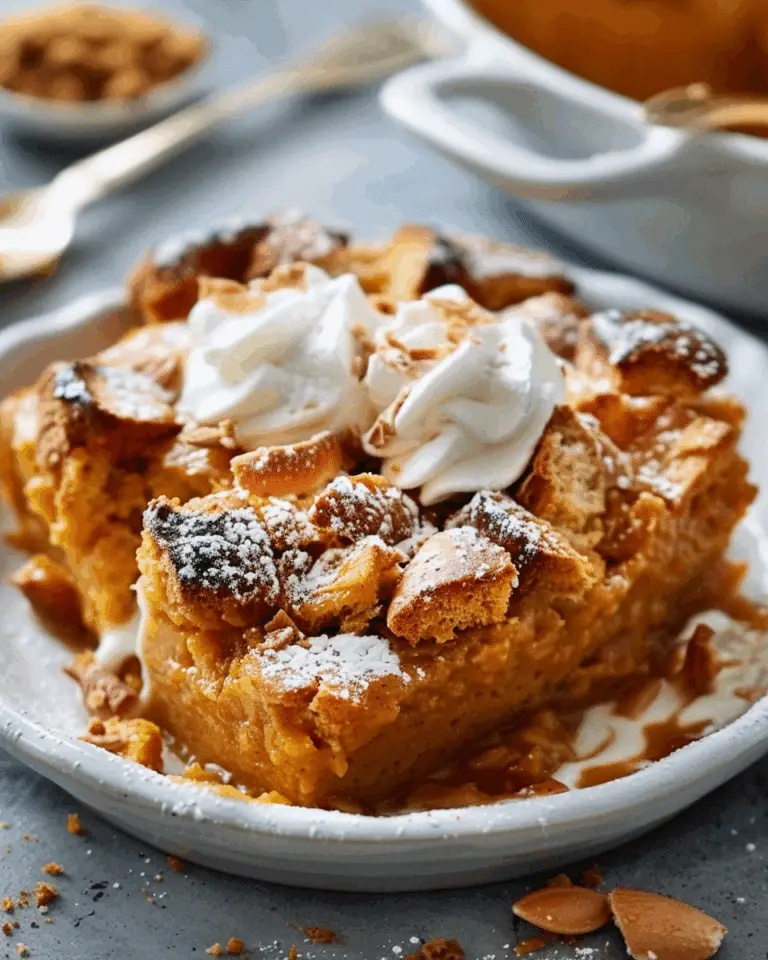 Pumpkin Bread Pudding