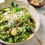 Shaved Brussels Sprout Salad