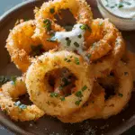 Crispy Potato Rings with Buttermilk Ranch