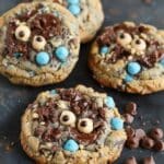Soft & Chewy Cookie Monster Cookies