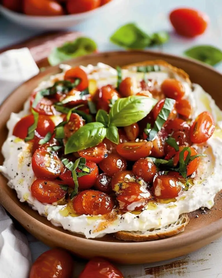 Easy Bruschetta Dip with Creamy Boursin