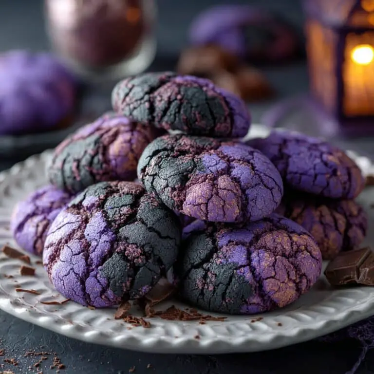 Black Cocoa Crinkle Cookies