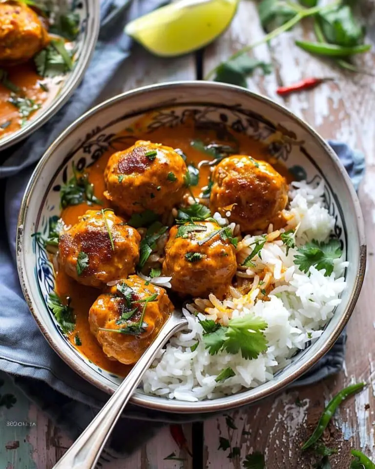 Coconut Curry Meatballs