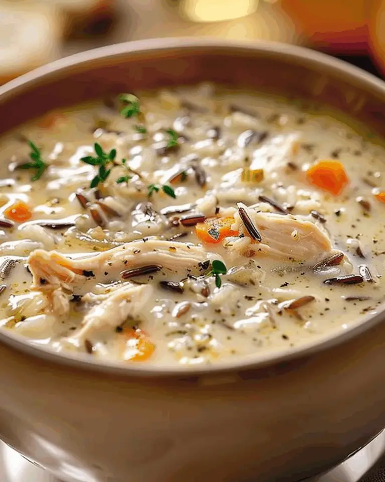 Creamy Chicken & Wild Rice Soup