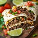 Easy Beef Burritos