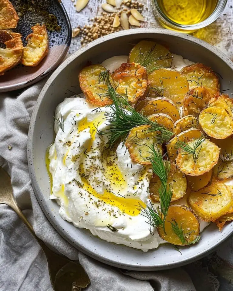 Whipped Feta with Crispy Potatoes