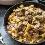 One-Pot Beef Stroganoff Pasta Recipe